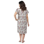 Three Little Tots Floral Mommy Labor and Delivery Nursing Hospital Gown - 