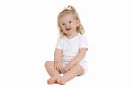 Miller & Co. Flour White, Bamboo Two Piece Short Sleeve & Shorts Pajama Set - 