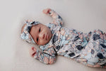 Three Little Tots Flower Bloom Knotted Headband Bow - 