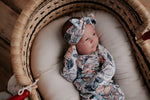 Three Little Tots Flower Bloom Knotted Headband Bow - 