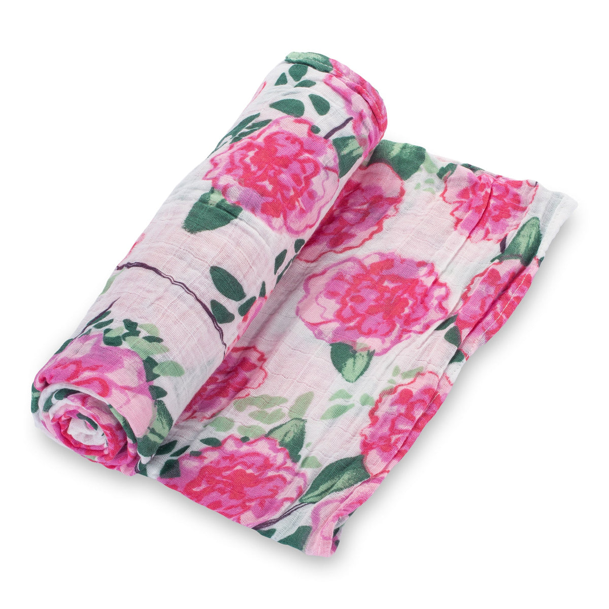 Live Life in Full Bloom Swaddle Blanket by LollyBanks