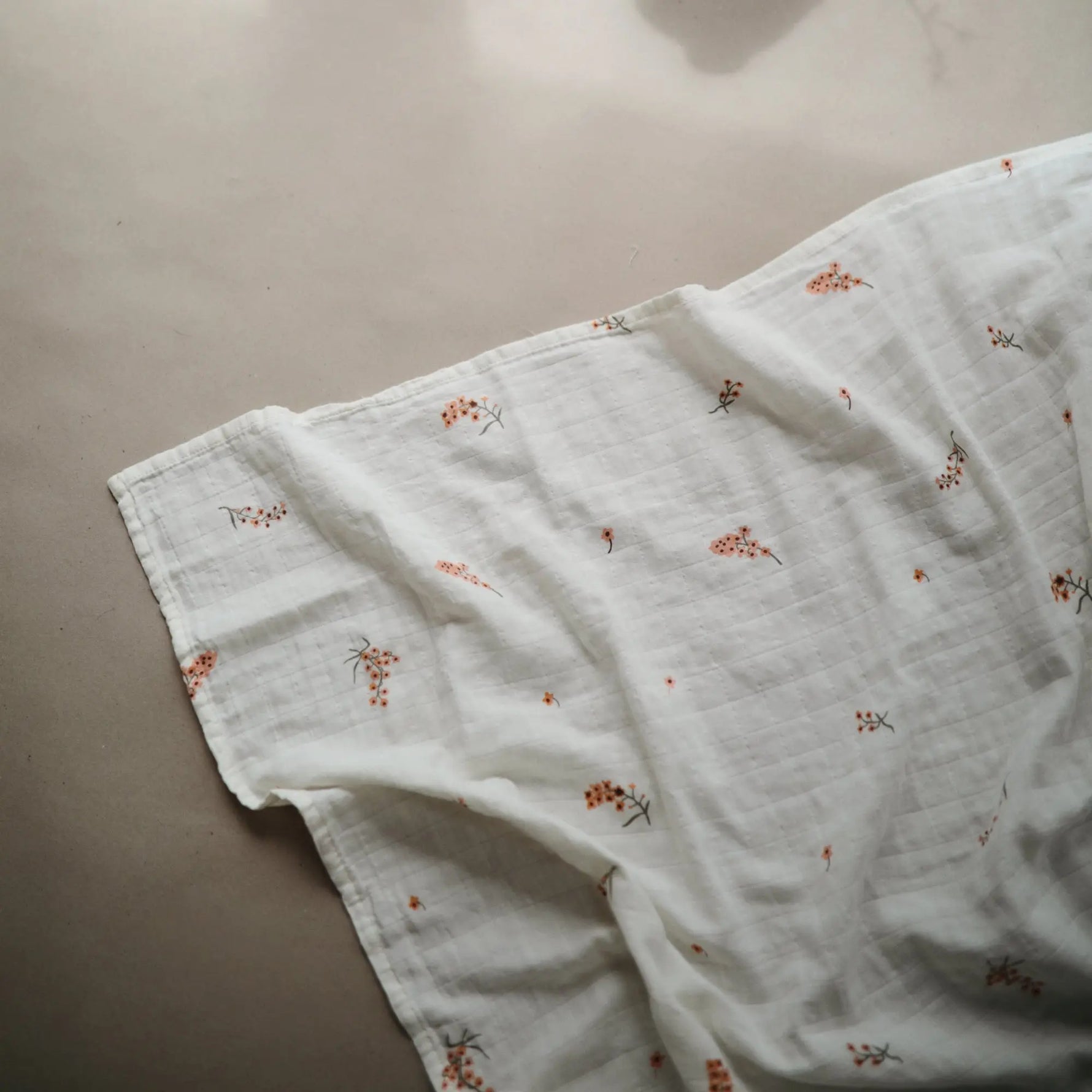 Mushie Organic Cotton Muslin Swaddle Blanket for Baby Cuddling and Nursing - Baby & Toddler > Swaddling & Receiving Blankets Swaddle