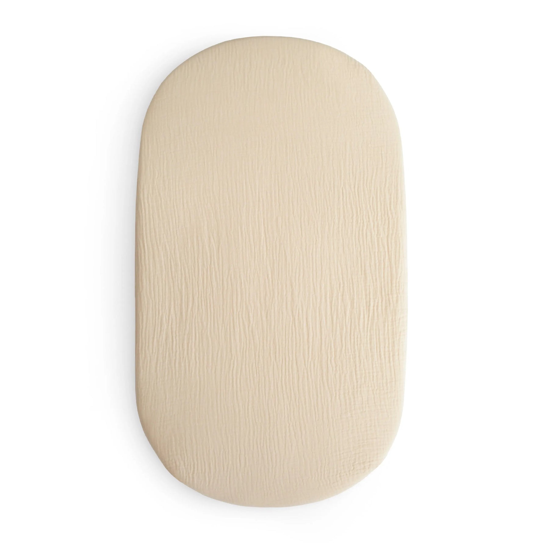 Mushie Extra Soft Bassinet Muslin Crib Sheet for Baby - 100 Percent Cotton Breathable Fabric - Home & Garden > Linens & Bedding > Bedding > Bed Sheets crib sheets