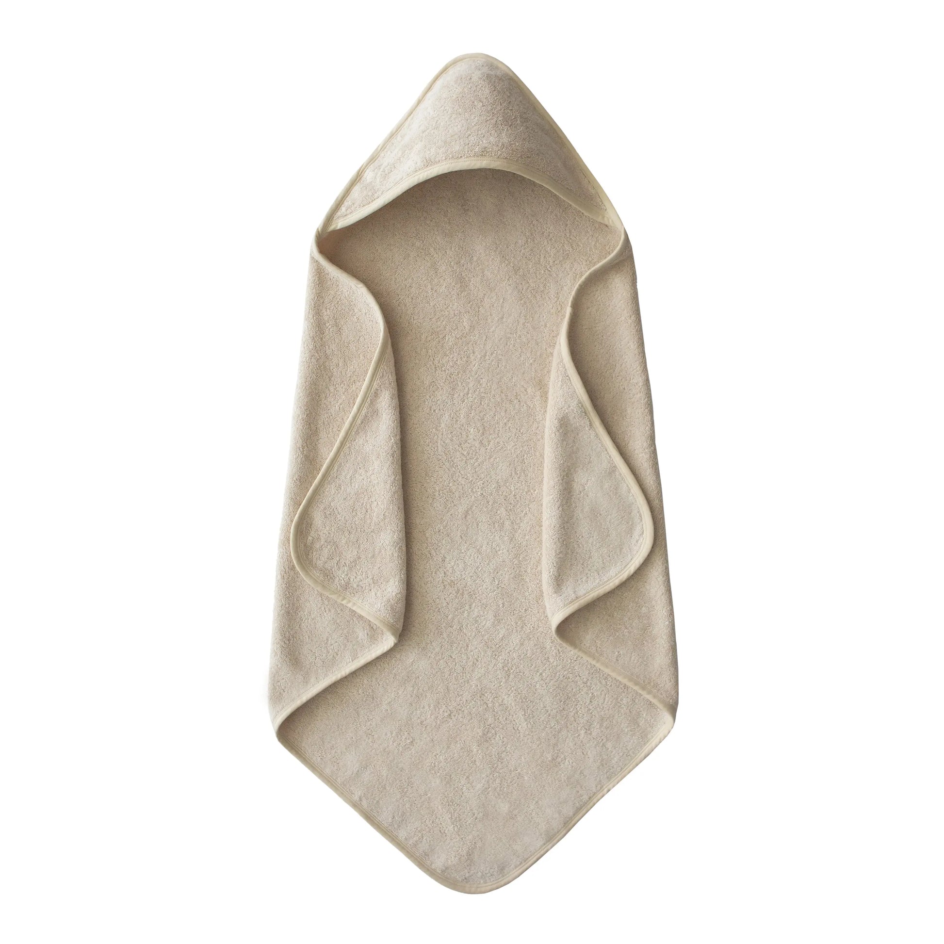 Organic Cotton Baby Hooded Towel Soft and Absorbent for Cozy Cuddles Mushie