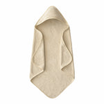 Mushie Organic Cotton Baby Hooded Towel Soft and Absorbent for Cozy Cuddles - Baby & Toddler > Baby Bathing Hooded Towel
