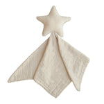 Mushie Star Lovey Blanket Made From 100 Percent Organic Cotton Soft Colors - Home & Garden > Linens & Bedding > Bedding > Blankets Blanket