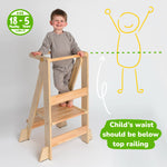 Ocodile.com Foldable Kitchen Tower - Baby & Toddler