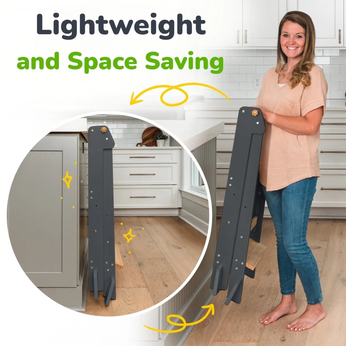 Ocodile.com Foldable Kitchen Tower - Baby & Toddler