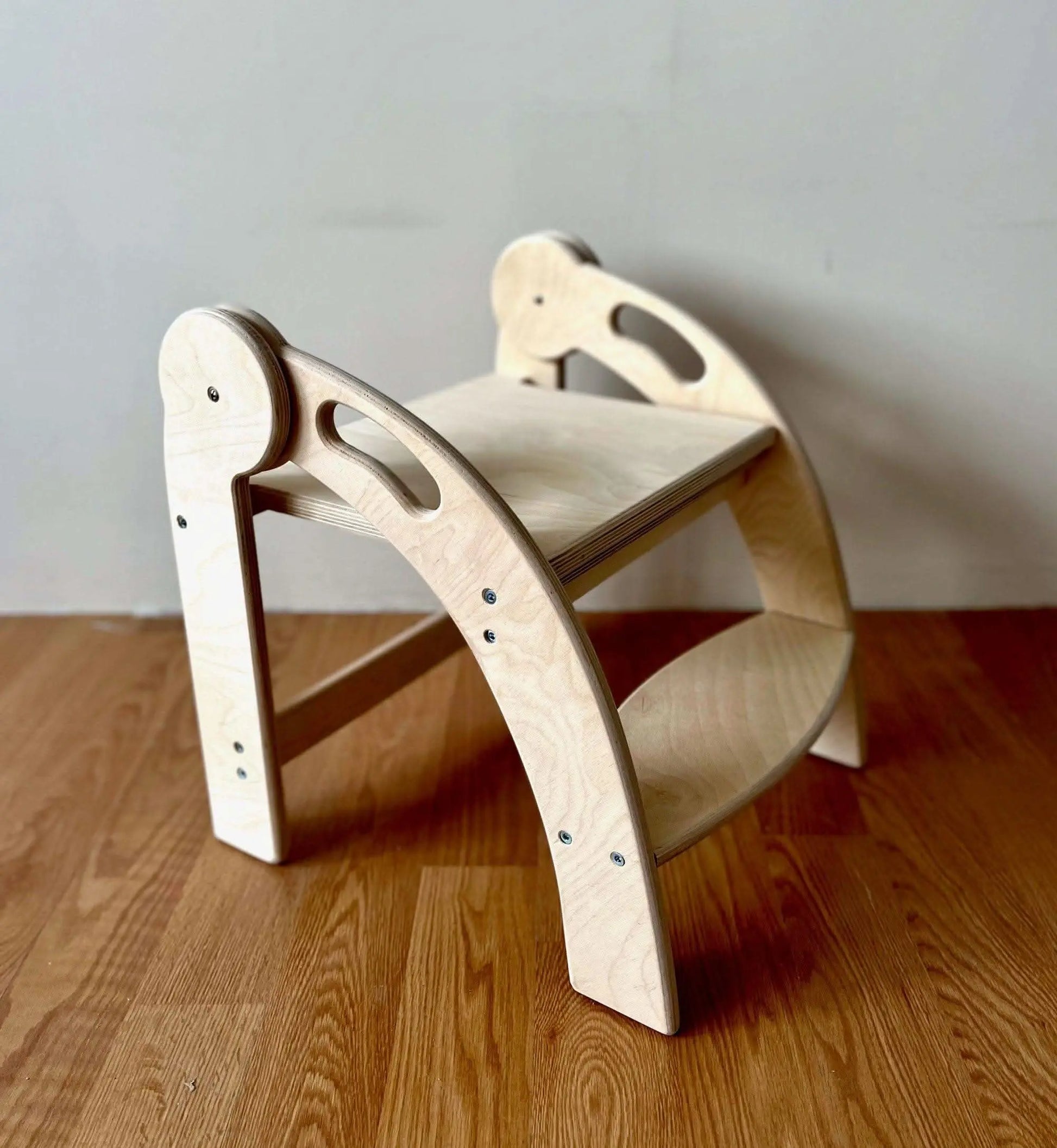 Kidodido Foldable Montessori Kitchen Step Stool For Toddlers - Baby & Toddler > Potty Training > Toilet Seats & Step Stools stool