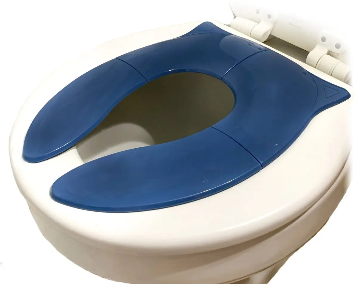 Three Little Tots Folding Kids Toddler Travel Potty Seat - Dark Teal - 