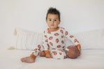 Little Joy Co. Football Print Two Piece Bamboo Pajamas Set Kids Sleepwear - Apparel & Accessories > Clothing > Baby & Toddler Clothing > Baby & Toddler Sleepwear