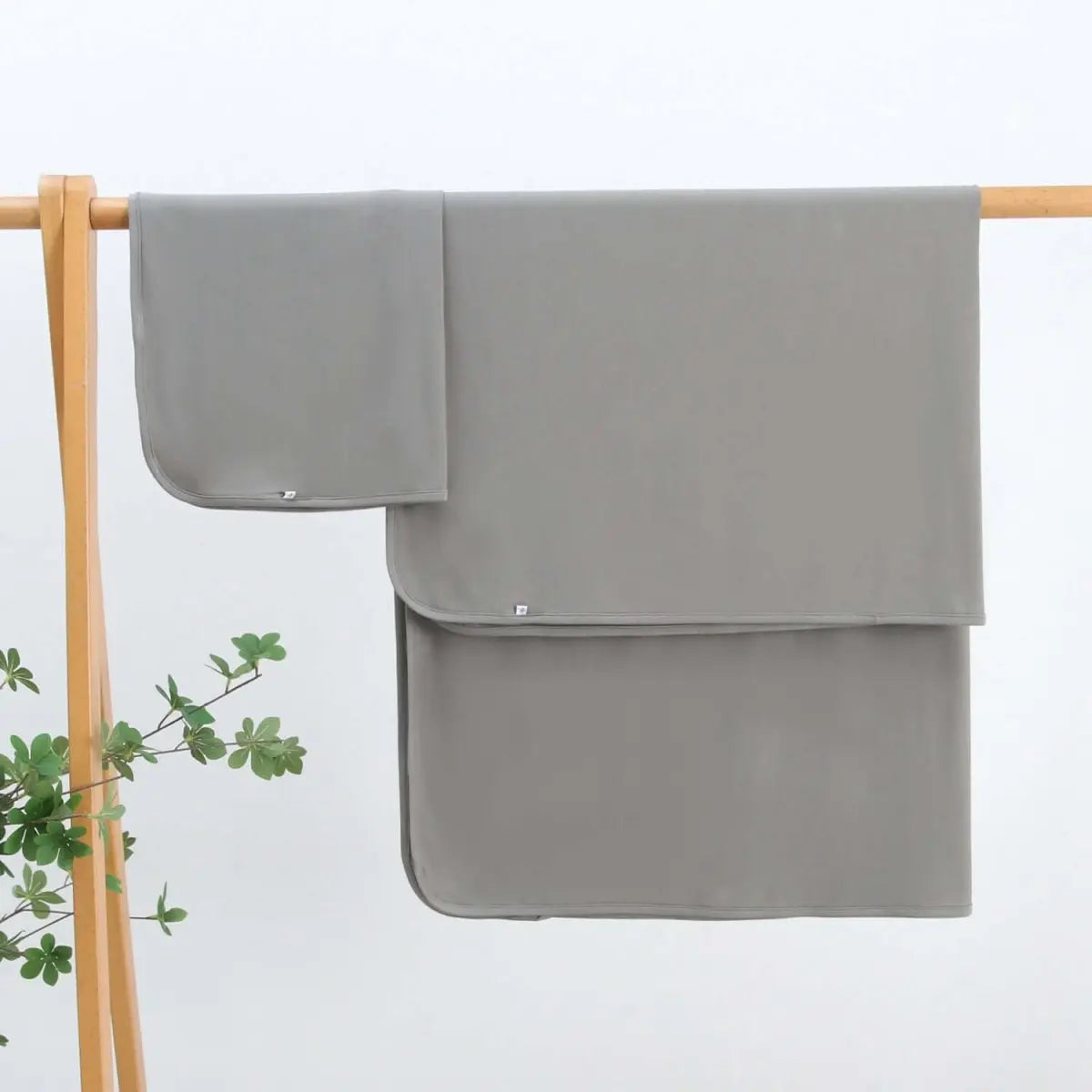 Luxie Charm Forest Green Bamboo Swaddle Blanket - Everetts Place Boutique - 