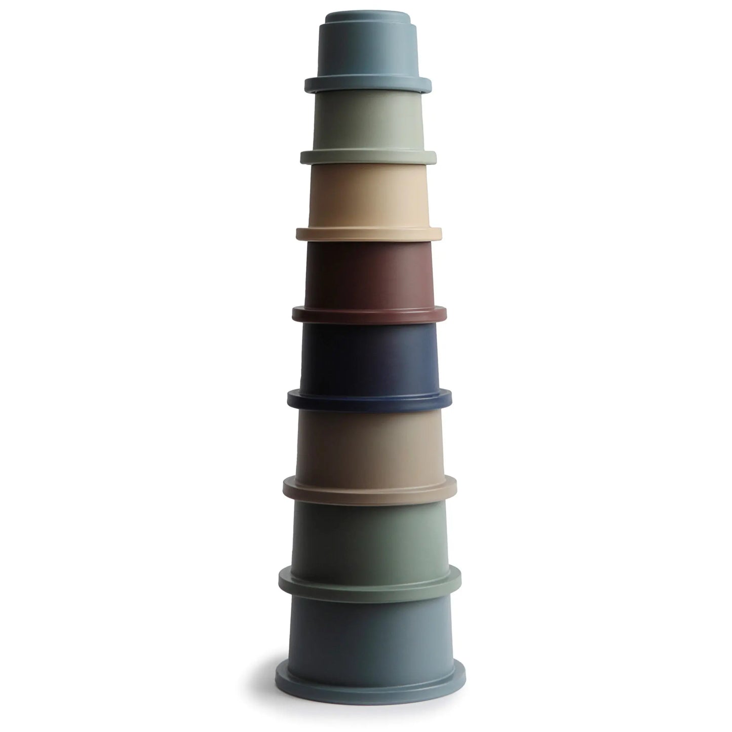 Stacking Cups Toy for Babies and Toddlers Developmental Learning Tool Mushie