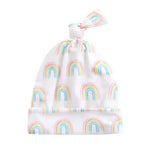 Luxie Charm Forever Rainbow Baby Beanie Hat - Everetts Place Boutique - 