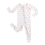 Luxie Charm Forever Rainbow Zippered Baby Romper - Everetts Place Boutique - 