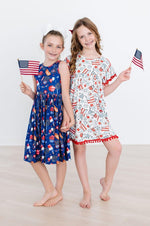 Mila & Rose ® Fourth Of July Tank Twirl Dress For Girls Mila Rose - Everetts Place Boutique - 