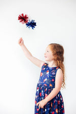 Mila & Rose ® Fourth Of July Tank Twirl Dress For Girls Mila Rose - Everetts Place Boutique - 