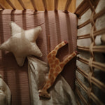 Mushie Star Lovey Blanket Made From 100 Percent Organic Cotton Soft Colors - Home & Garden > Linens & Bedding > Bedding > Blankets Blanket