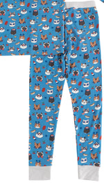 Dreamlet Freedom Cats Patriotic Bamboo Two Piece Pajama Set for Kids - Apparel & Accessories > Clothing > Baby & Toddler Clothing > Baby & Toddler Sleepwear Two Piece PJs