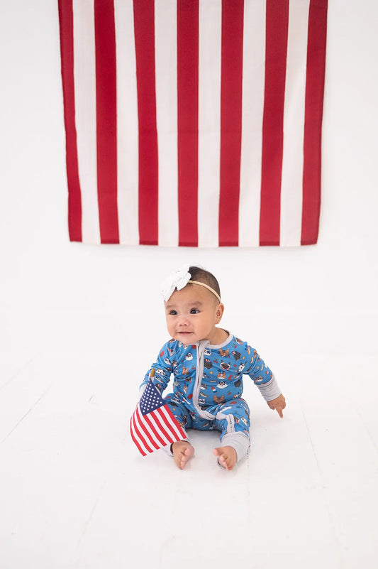 Freedom Cats (Convertible Zip Footies) Dreamlet Everetts Place: Online Boutique