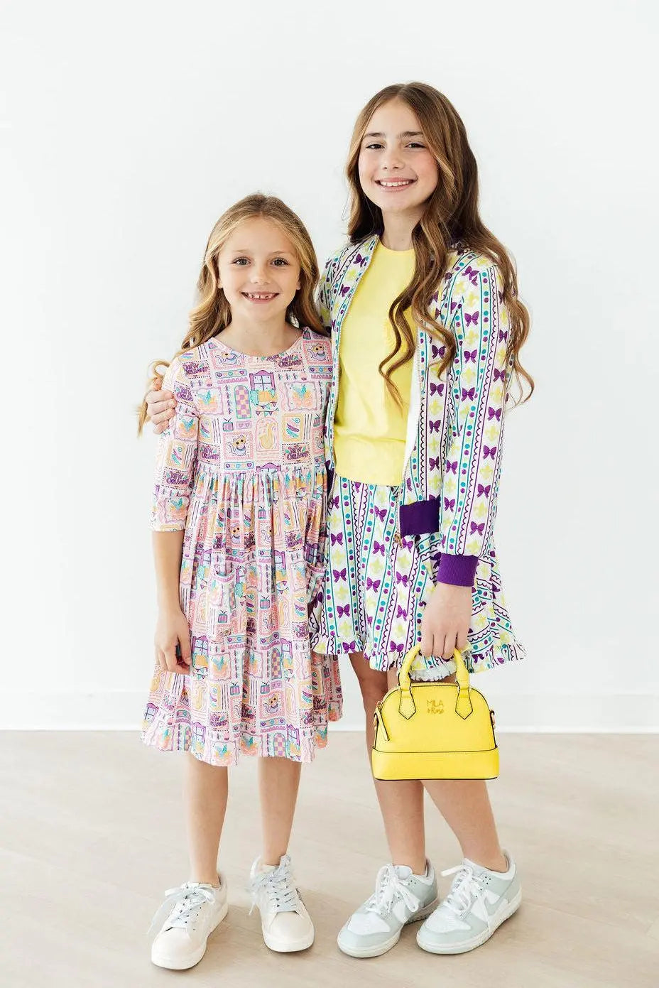Mila & Rose ® French Quarter Fun 3/4 Sleeve Pocket Twirl Dress - 