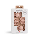 Mushie Frigg Baby's First Pacifier Floral Heart Blush 4 Pack - Baby & Toddler > Baby Health > Pacifiers & Teethers FRIGG PACIFIERS