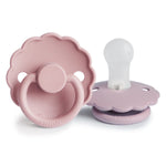 Mushie Frigg Daisy Silicone Pacifier 2 Pack with SilkySoft Nipple - Baby & Toddler > Baby Health > Pacifiers & Teethers SILICONE FRIGG PACIFIERS