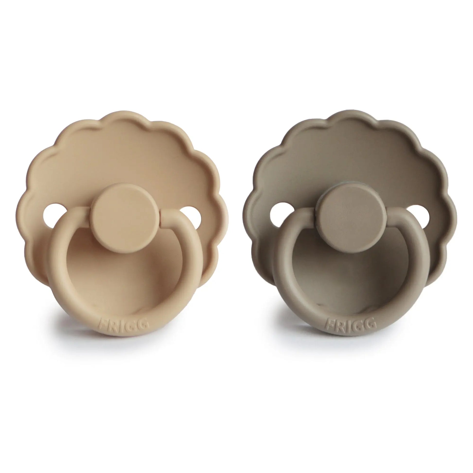 Frigg Daisy Silicone Pacifier 2 Pack with SilkySoft Nipple Mushie Everetts Place: Online Boutique