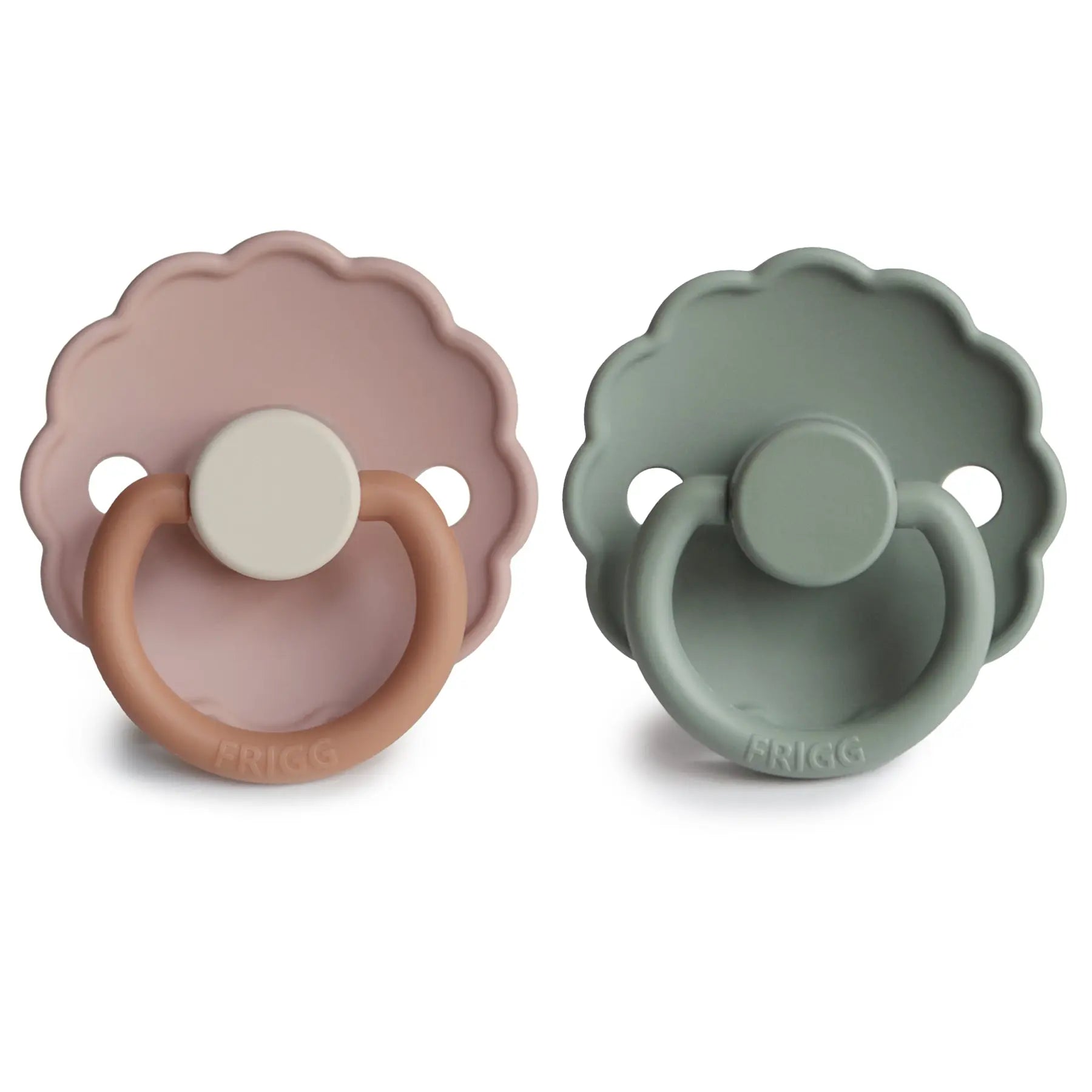 Frigg Daisy Silicone Pacifier 2 Pack with SilkySoft Nipple Mushie Everetts Place: Online Boutique