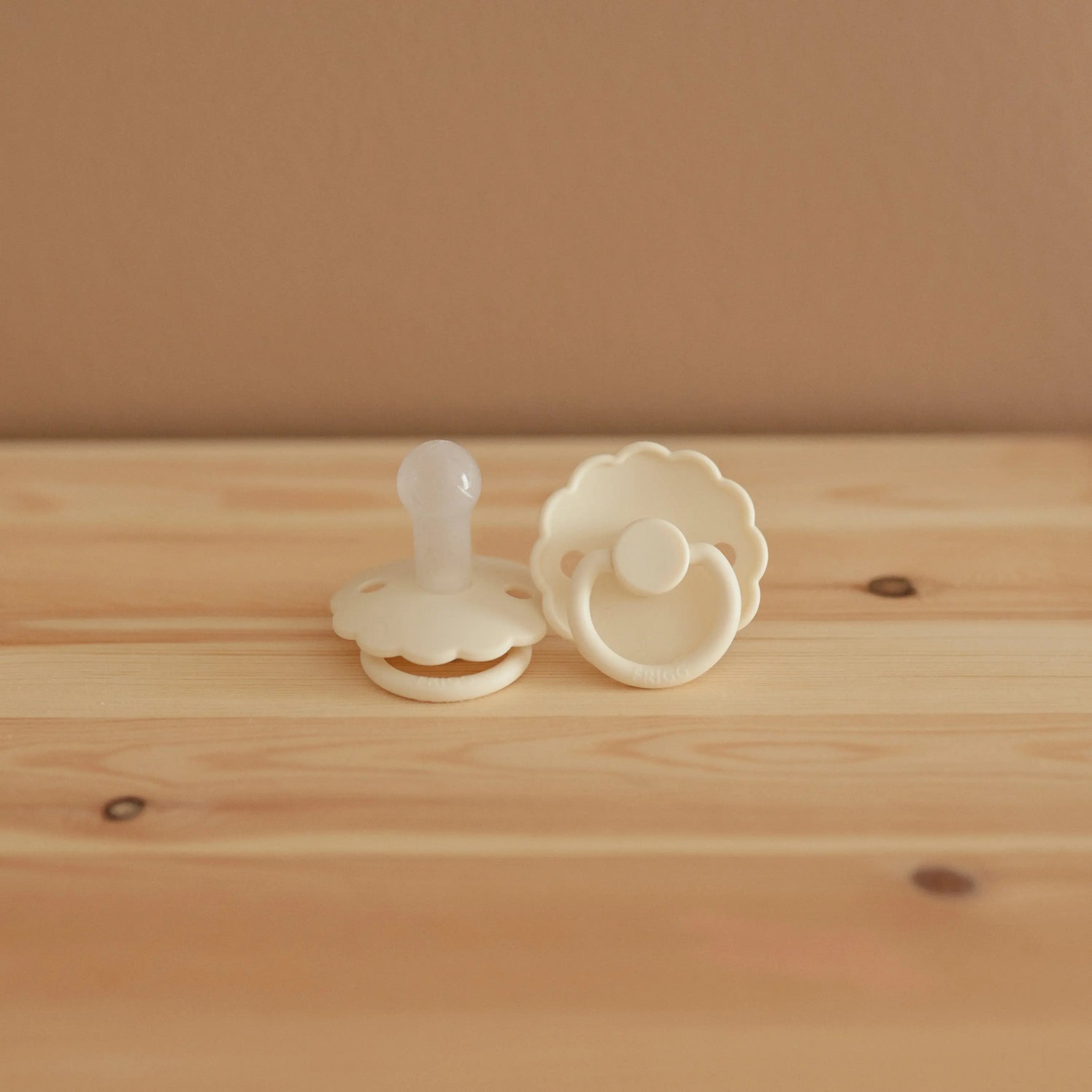 Mushie Frigg Daisy Silicone Pacifier 2 Pack with SilkySoft Nipple - Baby & Toddler > Baby Health > Pacifiers & Teethers SILICONE FRIGG PACIFIERS
