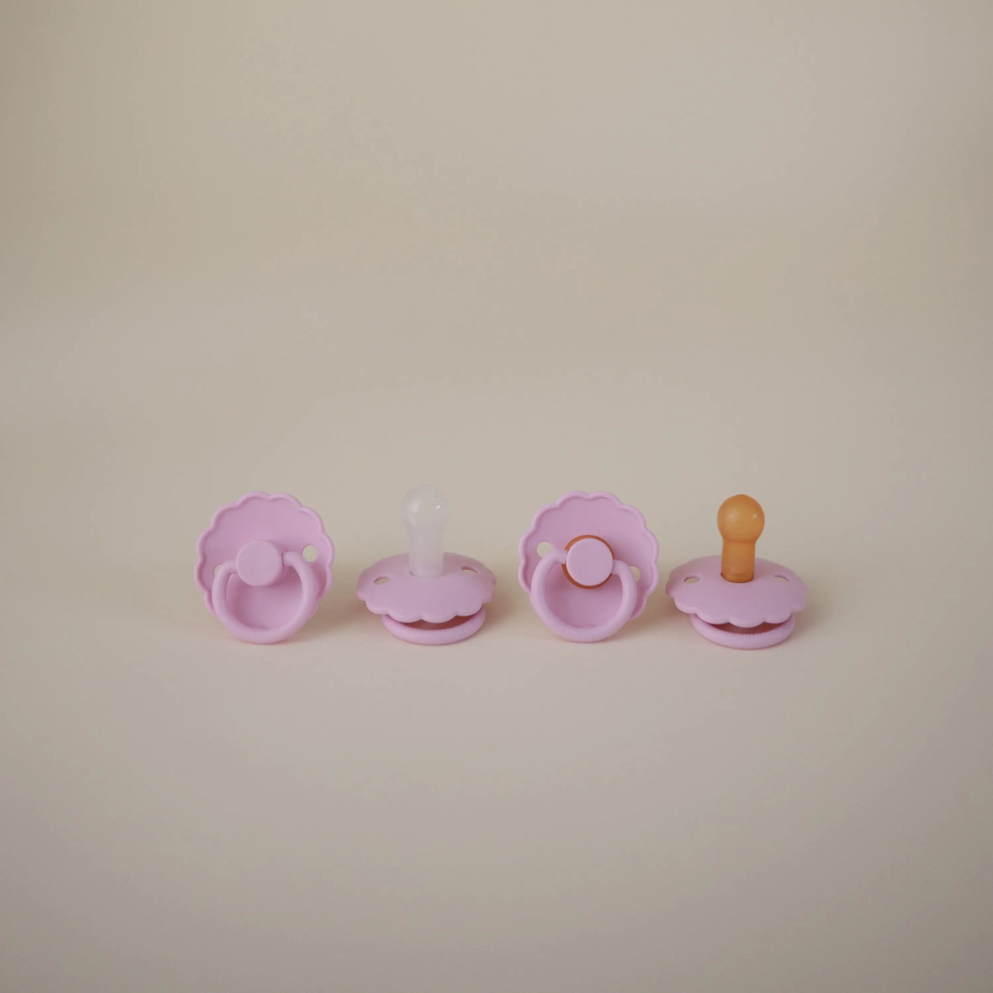 Frigg Daisy Silicone Pacifier 2 Pack with SilkySoft Nipple Mushie Everetts Place: Online Boutique