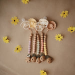 Mushie Frigg Daisy Silicone Pacifier 2 Pack with SilkySoft Nipple - Baby & Toddler > Baby Health > Pacifiers & Teethers SILICONE FRIGG PACIFIERS