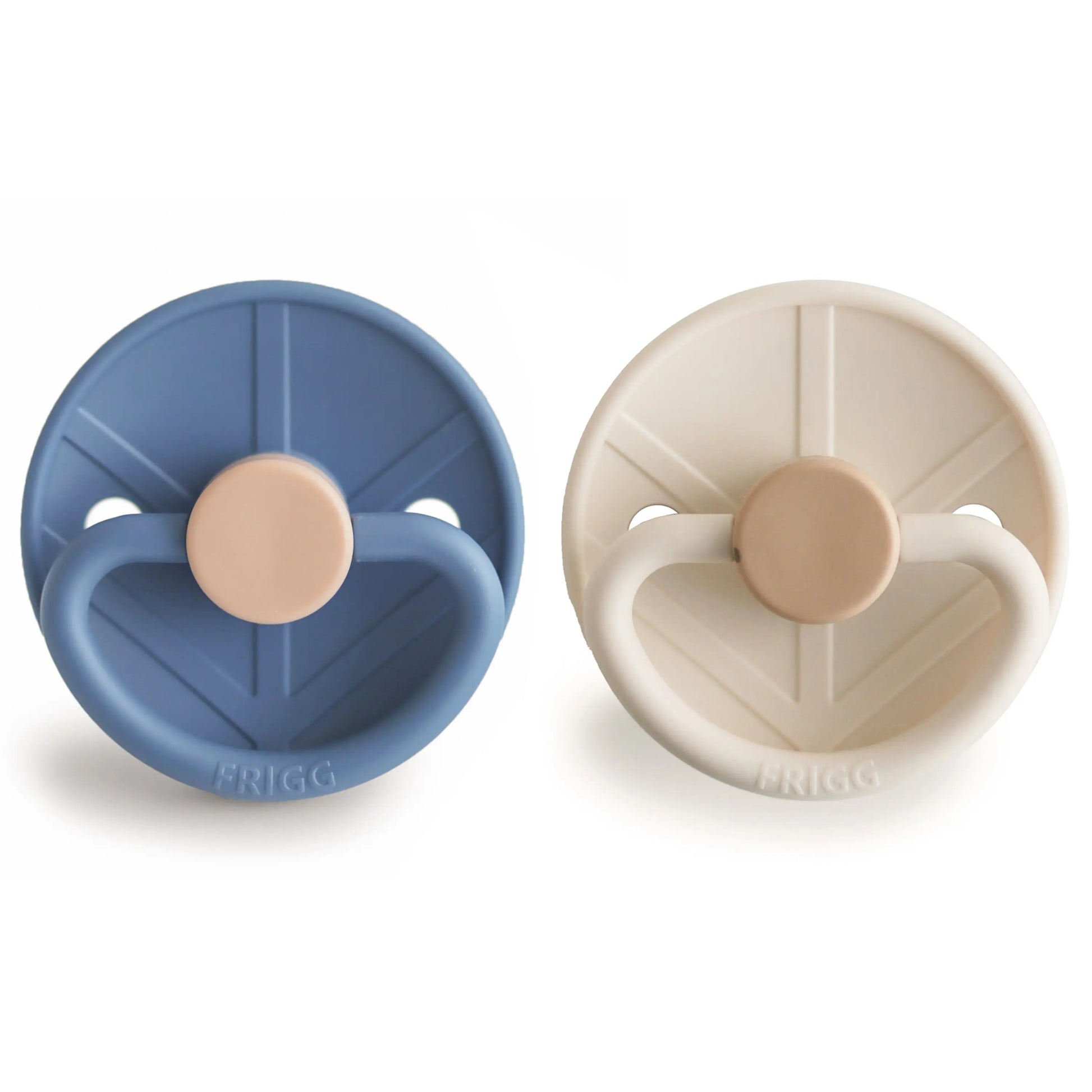 Frigg Little Viking Silicone Pacifiers 2-Pack with SilkySoft Nipple Mushie Everetts Place: Online Boutique