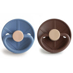 Mushie Frigg Little Viking Silicone Pacifiers 2-Pack with SilkySoft Nipple - Baby & Toddler > Baby Health > Pacifiers & Teethers SILICONE FRIGG PACIFIERS