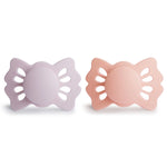 Mushie Frigg Lucky Symmetrical Silicone Pacifier 2 Pack 0 to 6 Months - Baby & Toddler > Baby Health > Pacifiers & Teethers SILICONE FRIGG PACIFIERS