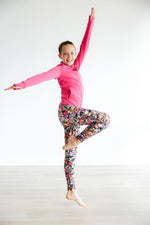 Mila & Rose ® Fuchsia Flash Active Jacket Ruffle And Pockets Mila Rose - Everetts Place Boutique - 