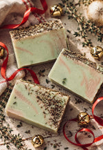 Organic Christmas Thyme Handmade Soap Bar by Sweet Harvest Farms