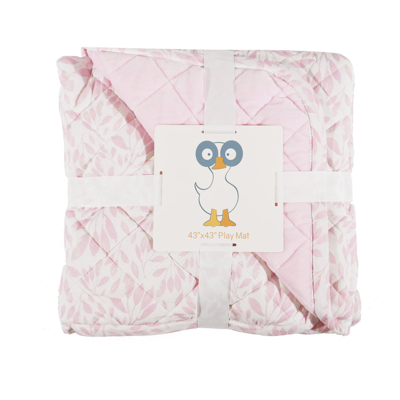GooseWaddle Super Soft Play Mats - Cotton and Super Soft Quilted (Reversible) Goosewaddle® | Newborn Baby Blankets Toys Teethers Bibs & More
