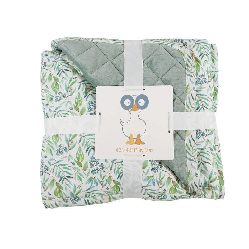 GooseWaddle Super Soft Play Mats - Cotton and Super Soft Quilted (Reversible) Goosewaddle® | Newborn Baby Blankets Toys Teethers Bibs & More