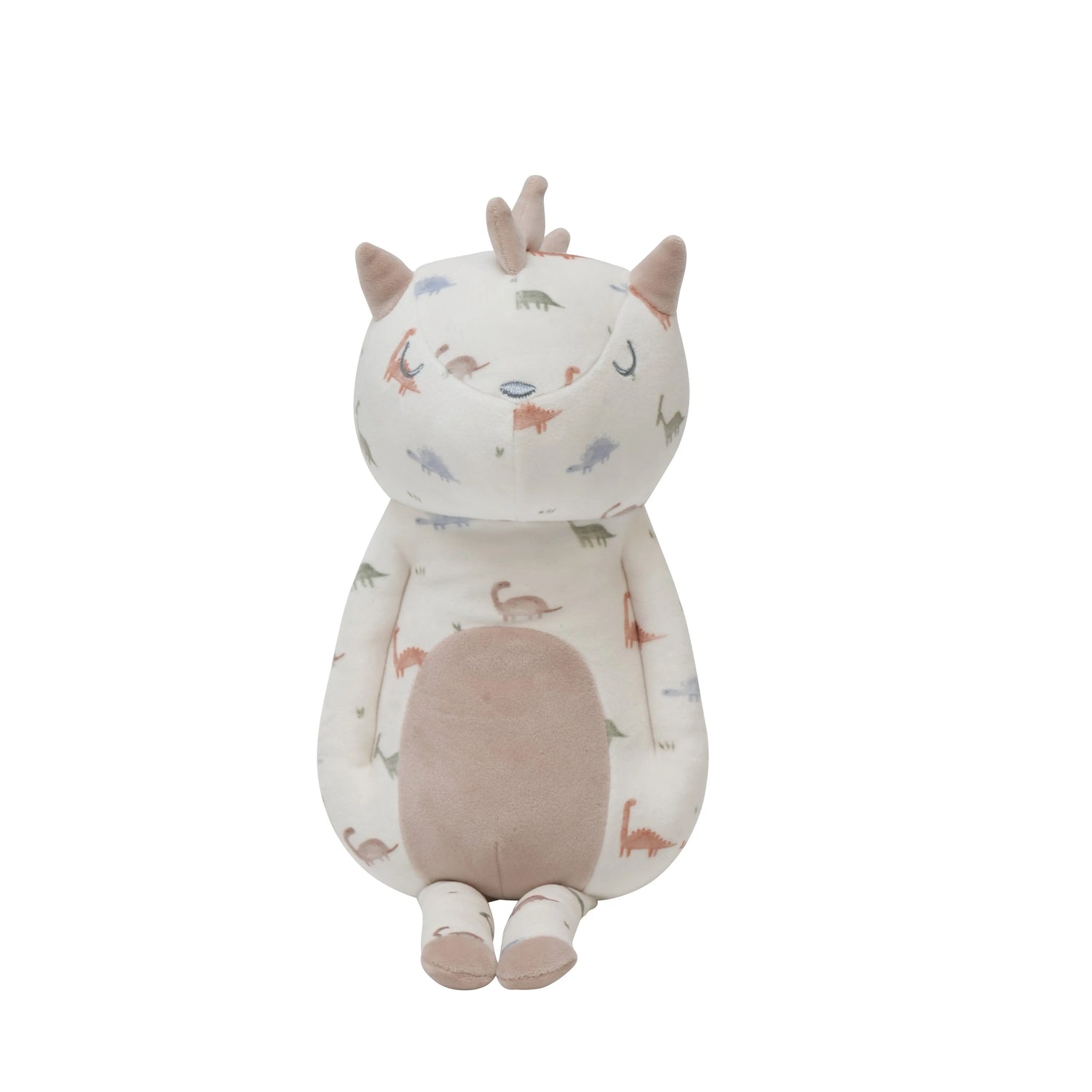Goosewaddle® | Newborn Baby Blankets Toys Teethers Bibs & More Darby Dino Mini Plush Soft Toy with Embroidered Features for Kids - Toys & Games > Toys > Dolls, Playsets & Toy Figures > Stuffed Animals Printed Plush Toys
