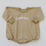 Little Joy Co. Little Joy Gameday Sweatshirt Romper For Baby And Toddler -