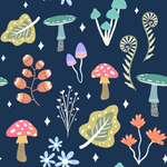 Organic Minky Baby Blanket Magic Garden by Honey Lemonade at Everetts Place