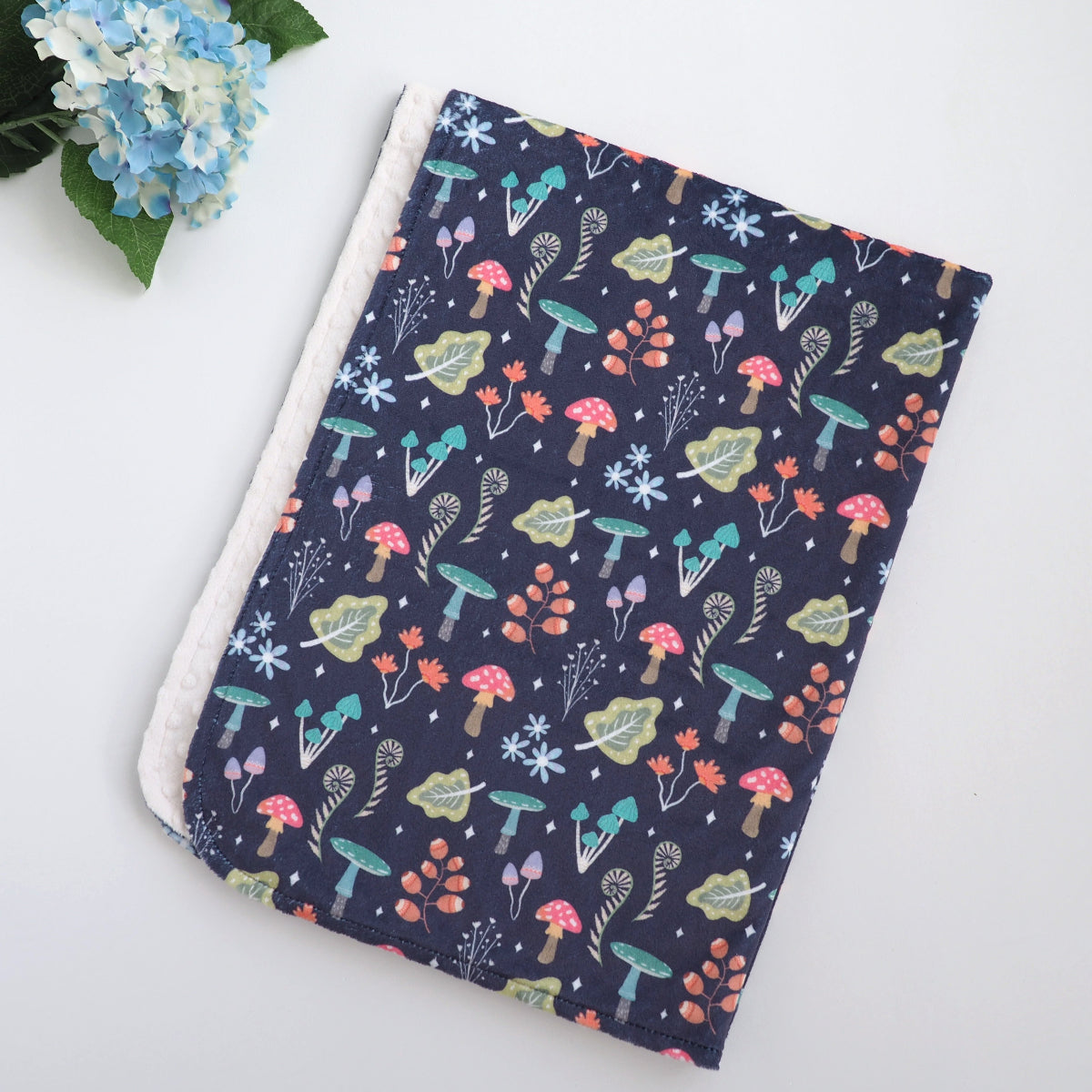 Organic Minky Baby Blanket Magic Garden by Honey Lemonade at Everetts Place