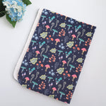 Organic Minky Baby Blanket Magic Garden by Honey Lemonade at Everetts Place