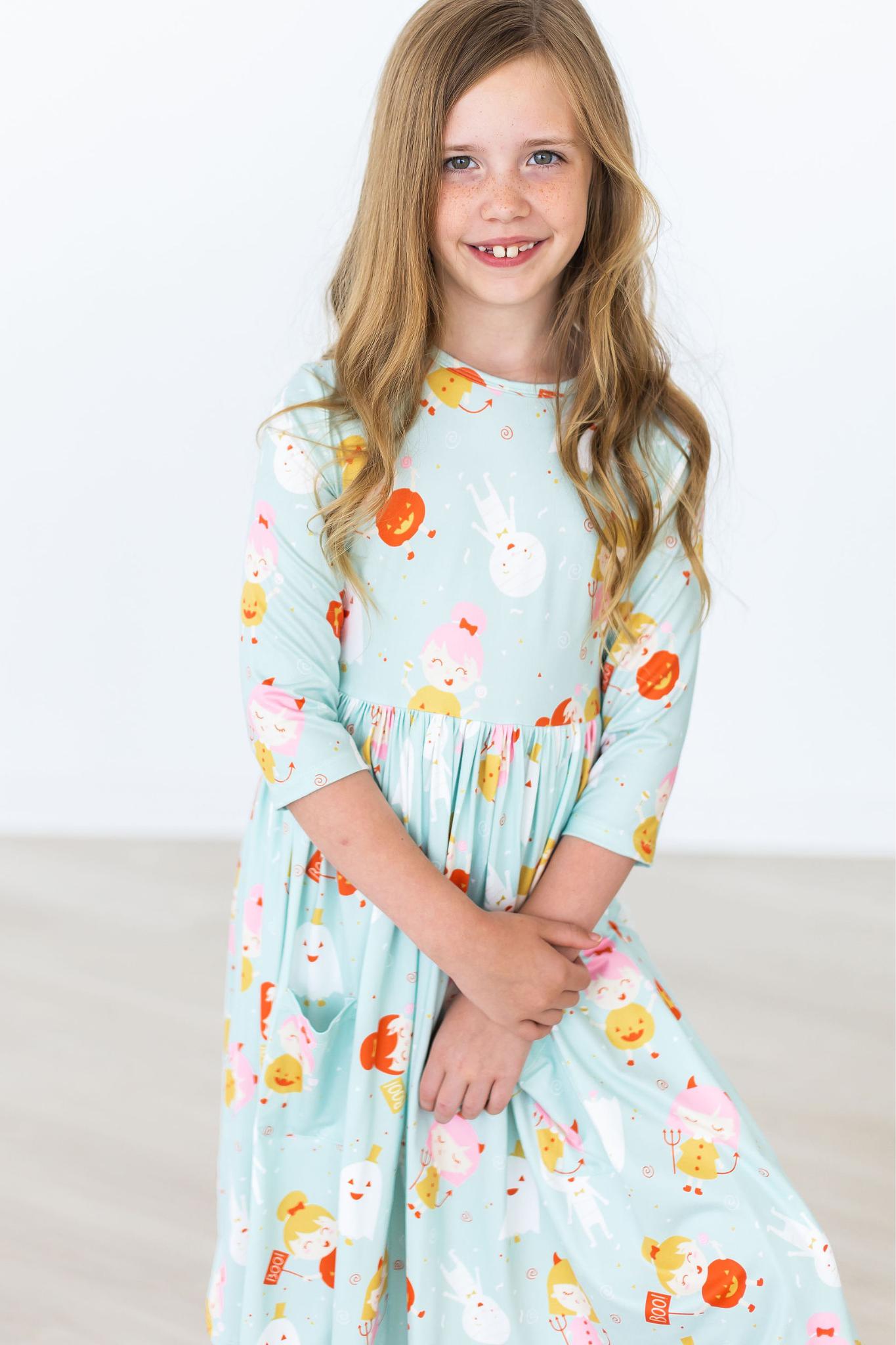 Ghouls Just Want To Have Fun Twirl Dress With Pockets Mila & Rose ® Everetts Place: Online Boutique