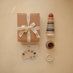 Mushie Playtime Gift Set for Sensory Exploration and Fine Motor Skill Development - Baby & Toddler > Baby Gift Sets Gift Set