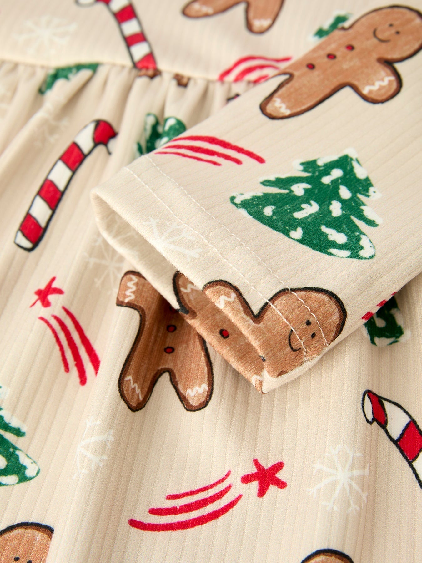 Gingerbread Christmas Dress: Sweet Holiday Vibes Rylee Faith Designs Everetts Place: Online Boutique