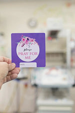 Three Little Tots Girl Plastic NICU Milestone Cards w/ Marker - 
