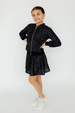 Girls Black Sequin Jacket Sparkle Party Outerwear Dressy Mila & Rose ® Everetts Place: Online Boutique