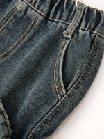 Rylee Faith Designs Girls Bow Stretch Wide - Leg Jeans - 